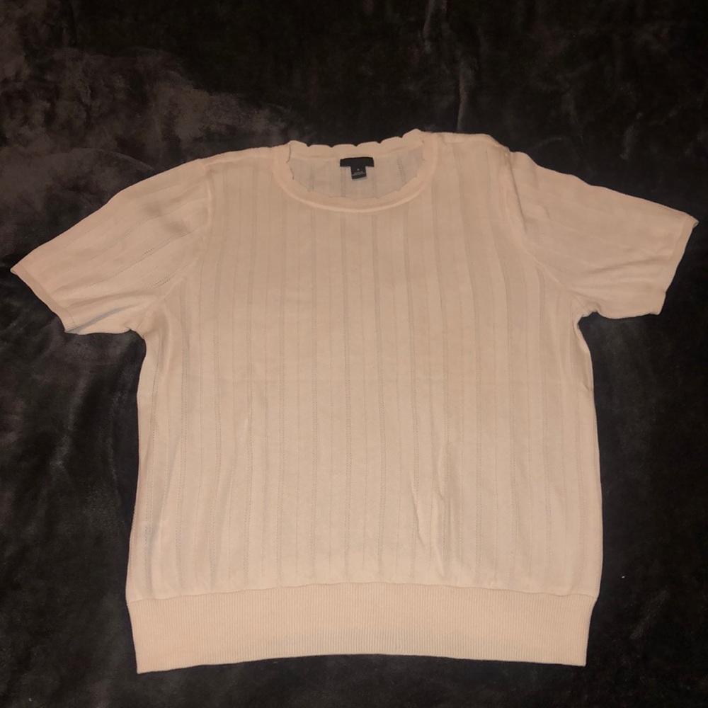 NWOT Ann Taylor Factory 100% cotton short sleeve top
